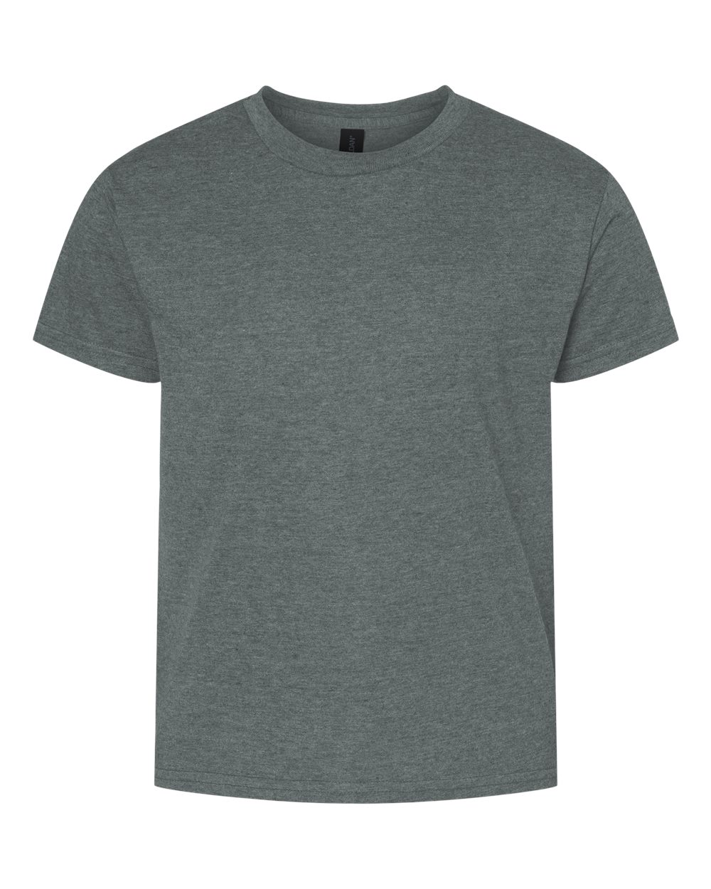Gildan 64000B Dark Heather front