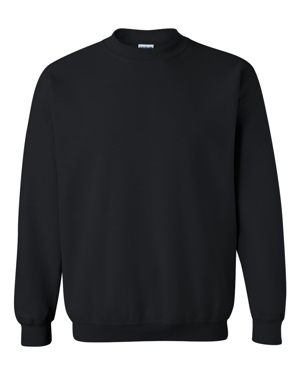 Gildan 18000 Black front