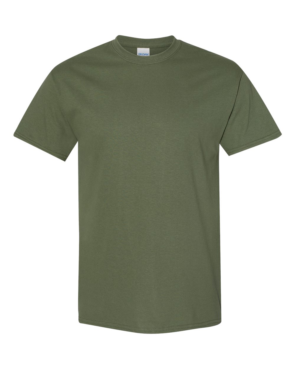 Gildan 5000B Military Green front