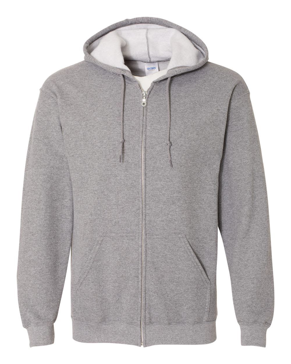 Gildan 18600 Graphite Heather front